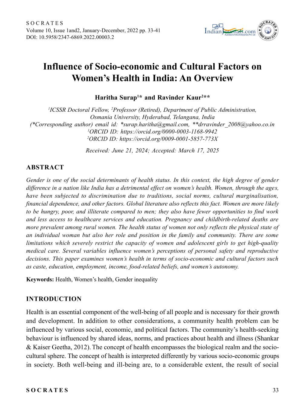 socioeconomic-cultural-factors-womens-health-india