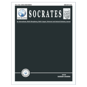 Socrates Vol 3 No 1 (2015): Issue - March