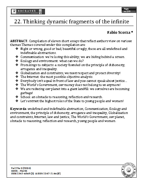 Thinking dynamic fragments of the infinite