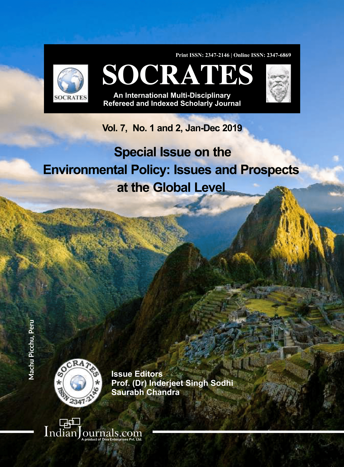 Vol. 7 No. 1 and 2 (2019): Environmental Policy: Issues and Prospects at the Global Level